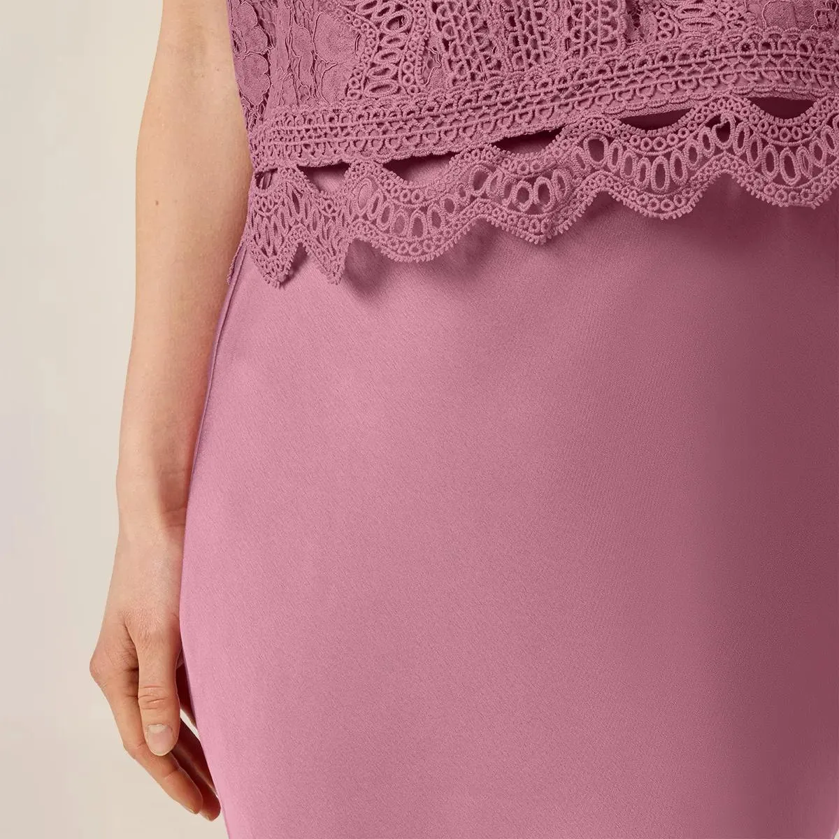 Apart - Satinrock - Größe 46 - rosa – Bild 3