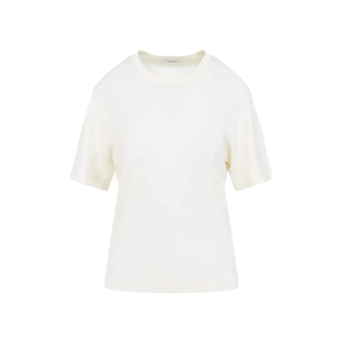 Lemaire - Relaxed-Fit White Cotton T-Shirt With Classic Neck - Größe M - weiß Lemaire - Relaxed-Fit White Cotton T-Shirt With Classic Neck - Größe M - weiß