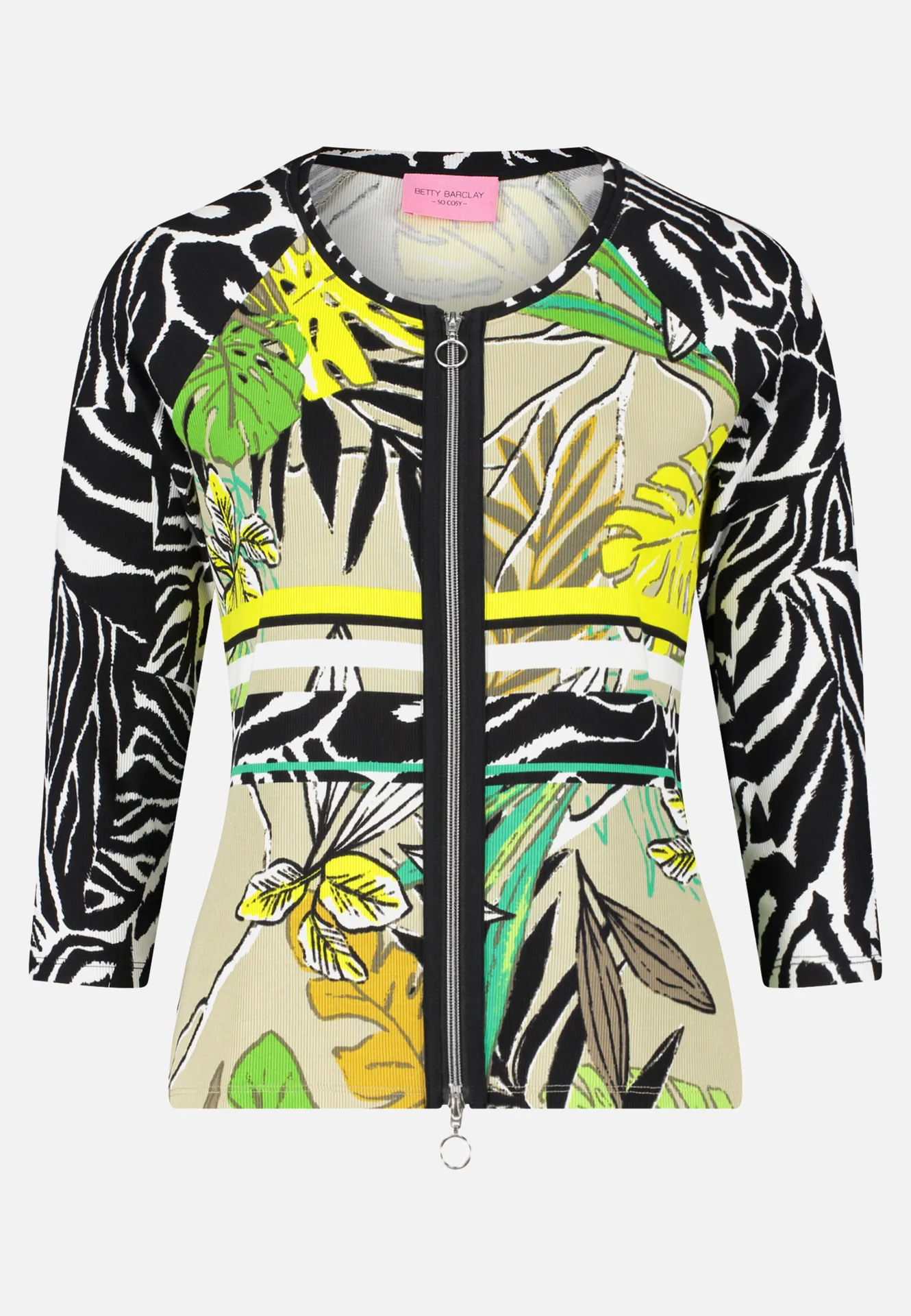 Shirtjacke mit Rippenstruktur – Bild 3