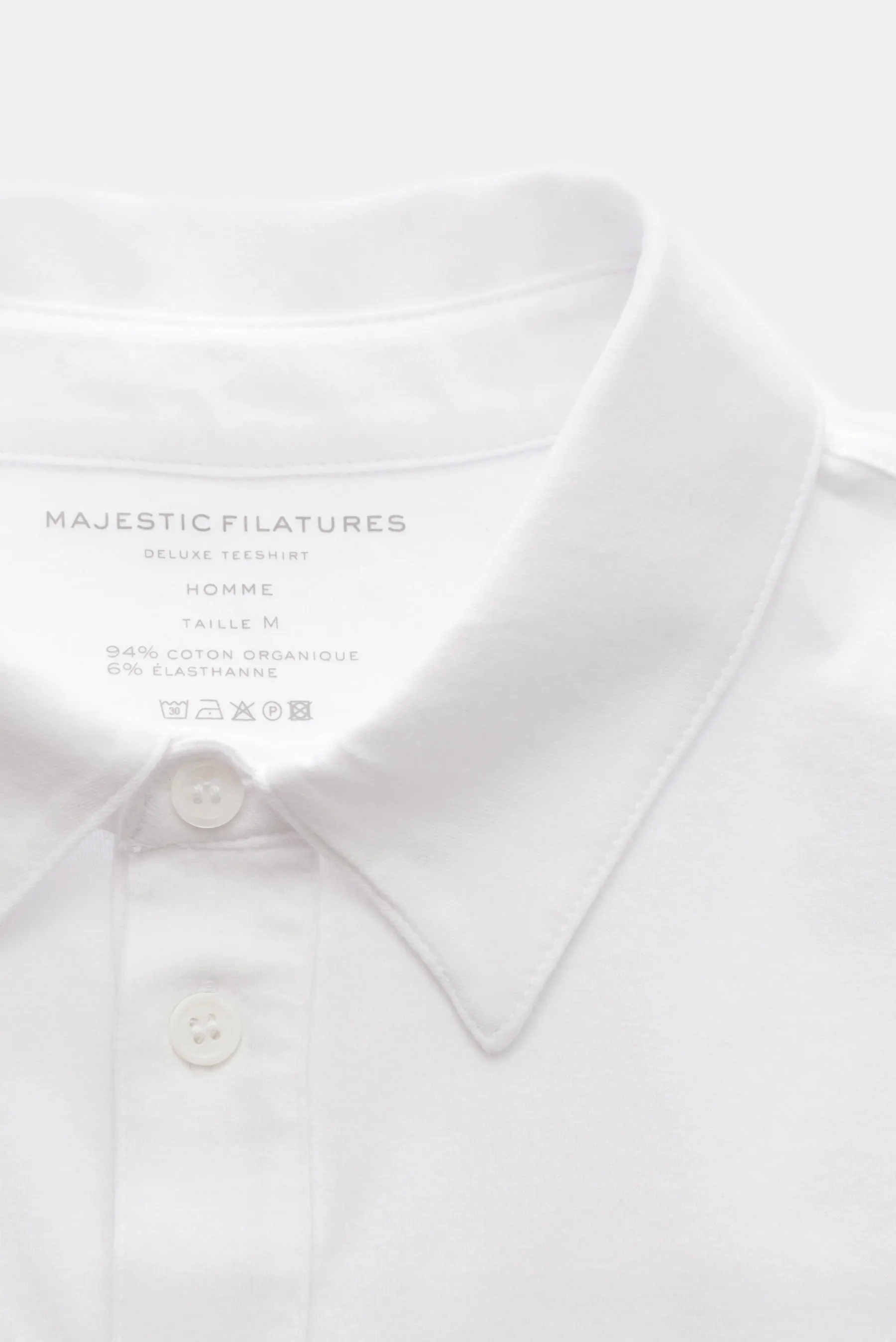 Majestic Filatures - Herren - Jersey-Poloshirt weiß – Bild 2