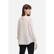 Satin-Bluse langarm Satin-Bluse langarm