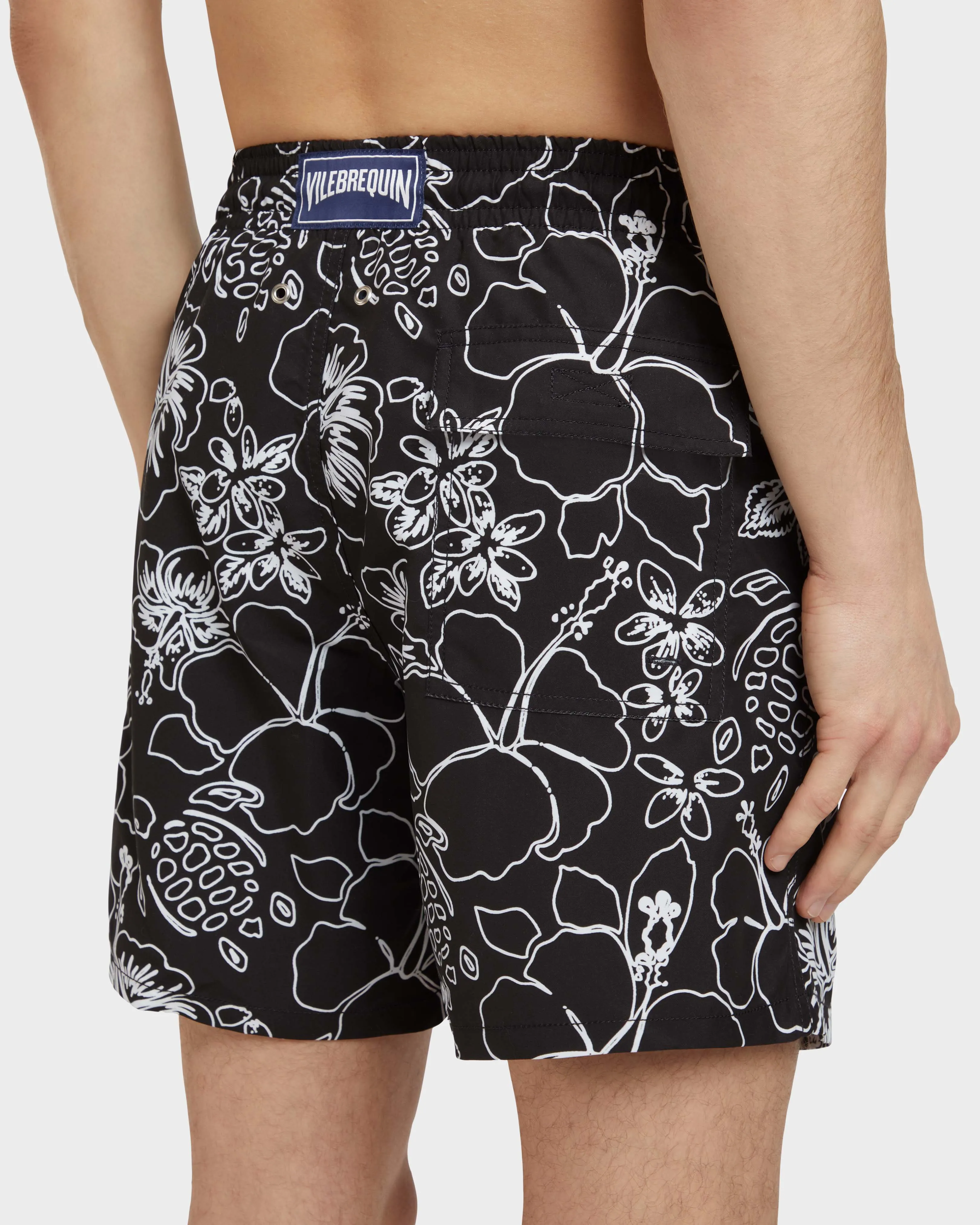 Vilebrequin - Tropical Turtles Ink Badeshorts Für Herren - Bademode - Moorea - Schwarz - Größe M – Bild 6