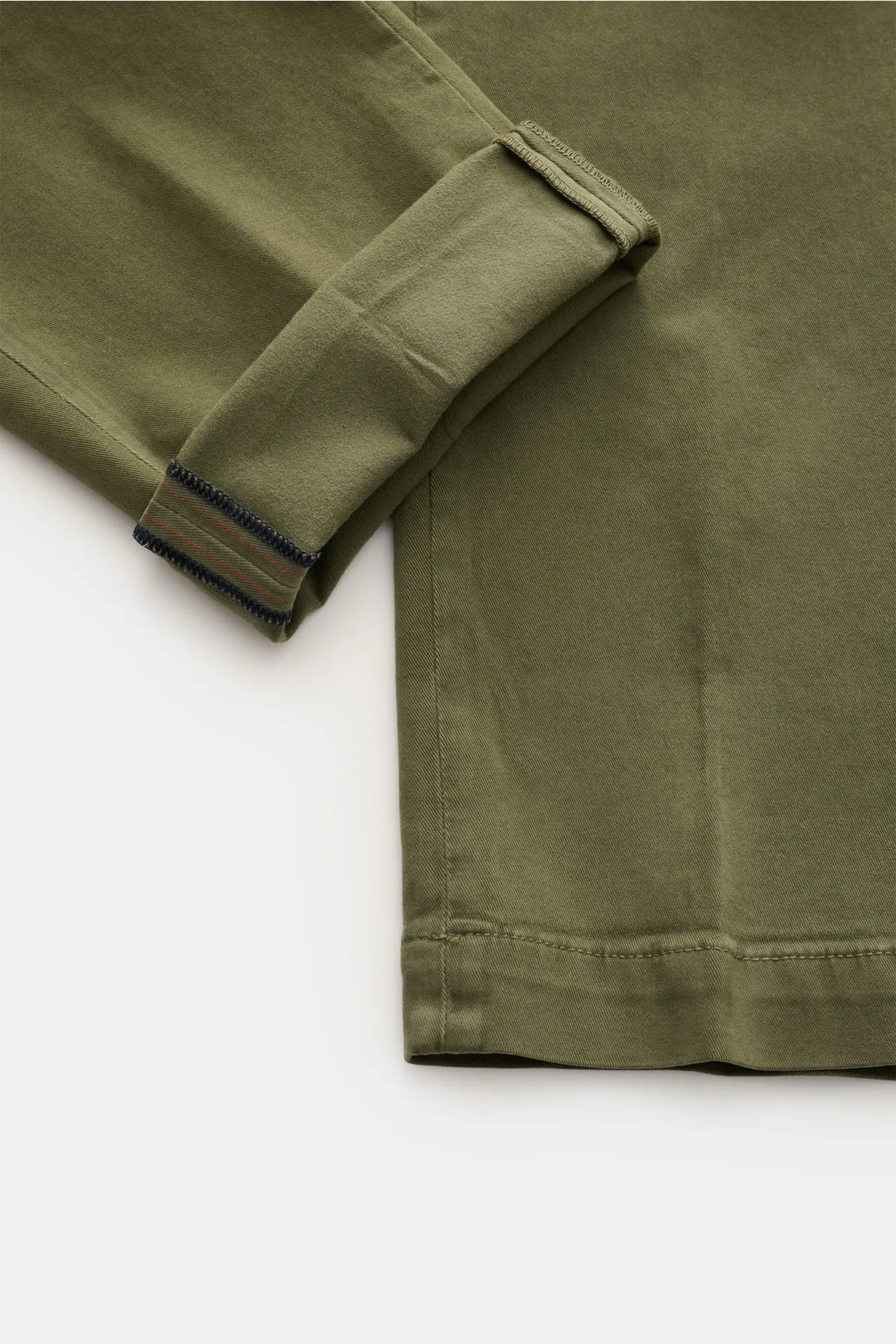 Mason's - Herren - Chino 'Torino Style' graugrün – Bild 6