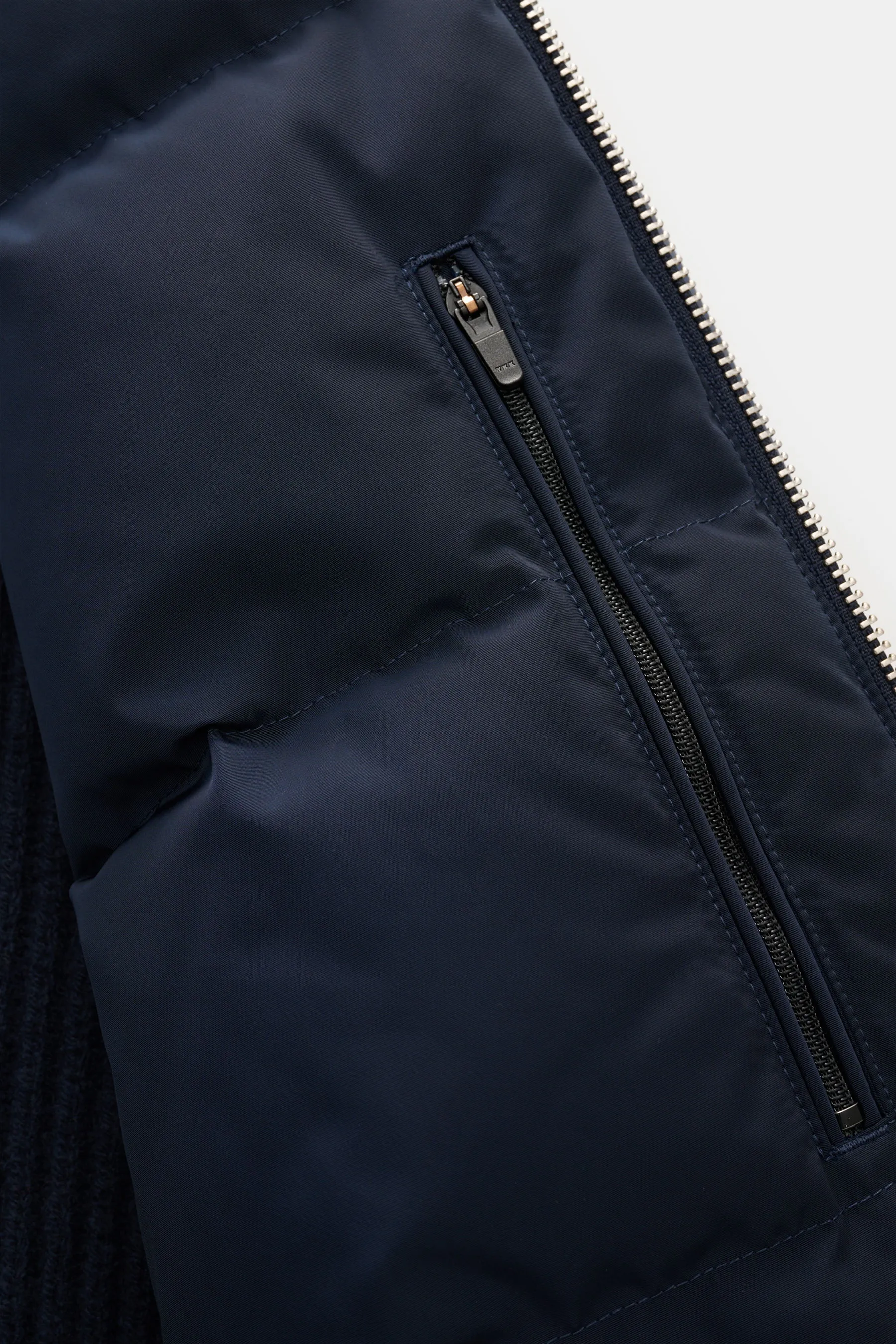 Moose Knuckles - Herren - Daunenblouson 'Magnus Knit Hybrid' navy – Bild 7