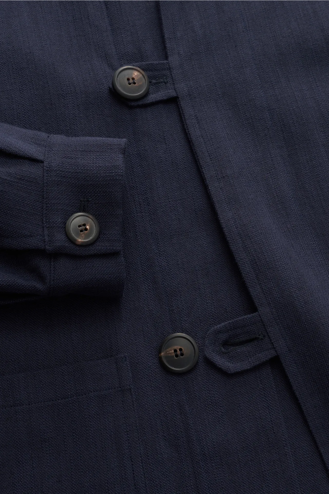 Doppiaa - Herren - Overshirt 'Aasti' navy – Bild 3