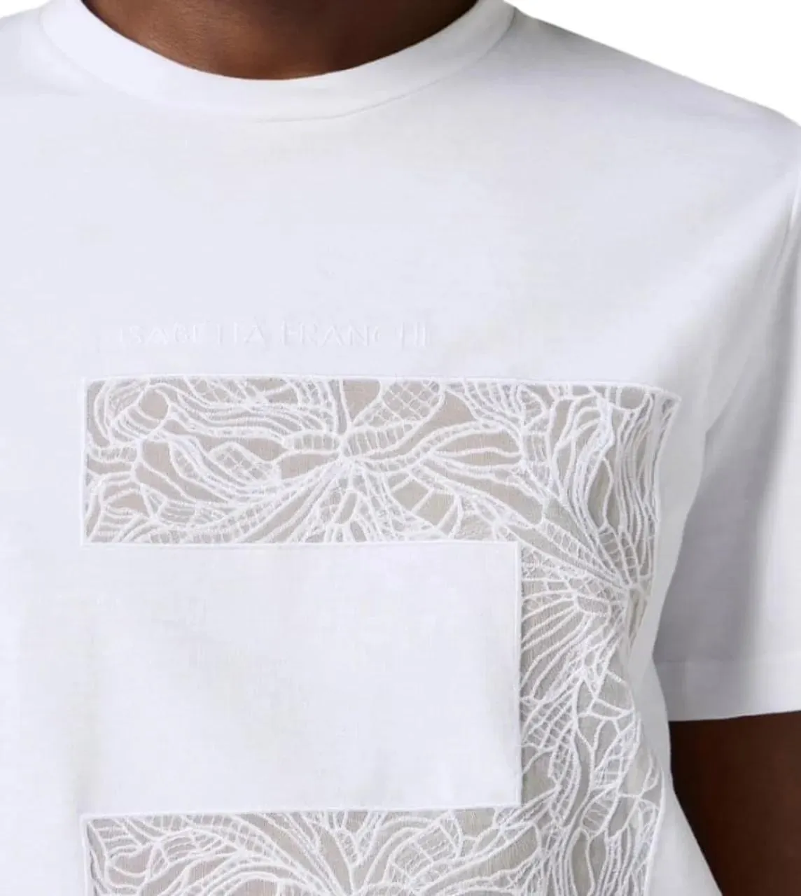 Elisabetta Franchi - Sweaters Gesso - Größe 38 - bunt – Bild 2