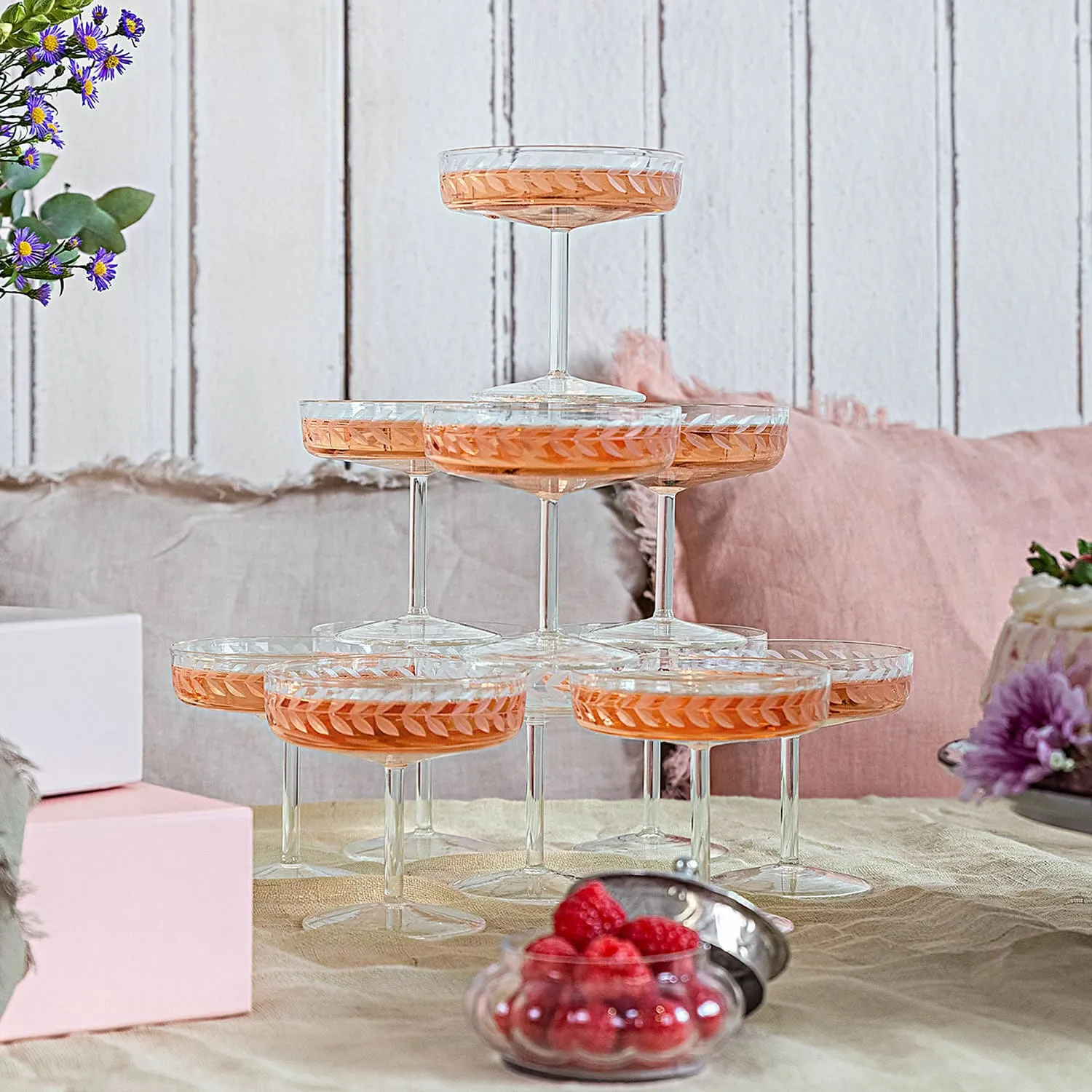 Champagnerglas 6er Set Macomb – Bild 4