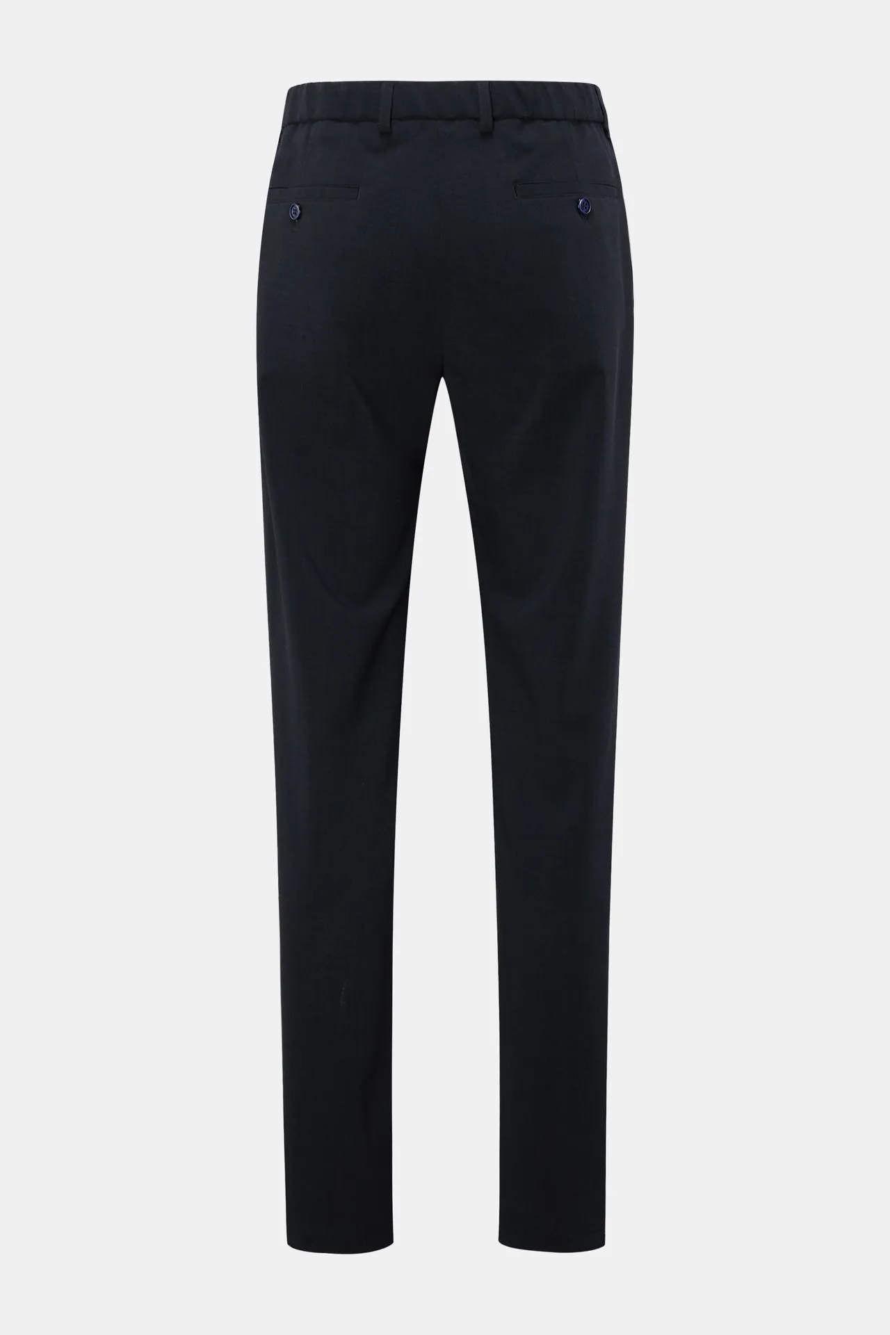 Marco Pescarolo - Herren - Wollhose 'Far' dark navy – Bild 2