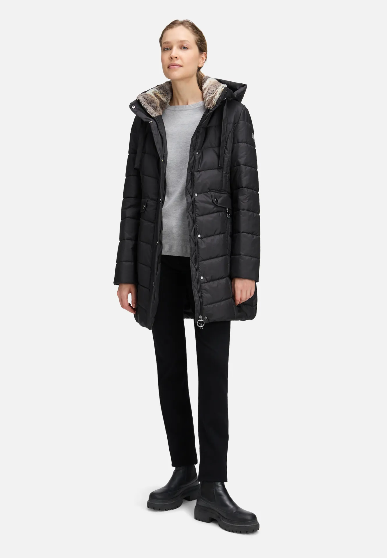 Outdoorjacke mit Kapuze – Bild 2