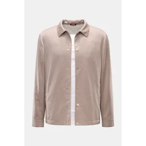 Brunello Cucinelli - Herren - Cashmere Overshirt sand meliert Brunello Cucinelli - Herren - Cashmere Overshirt sand meliert