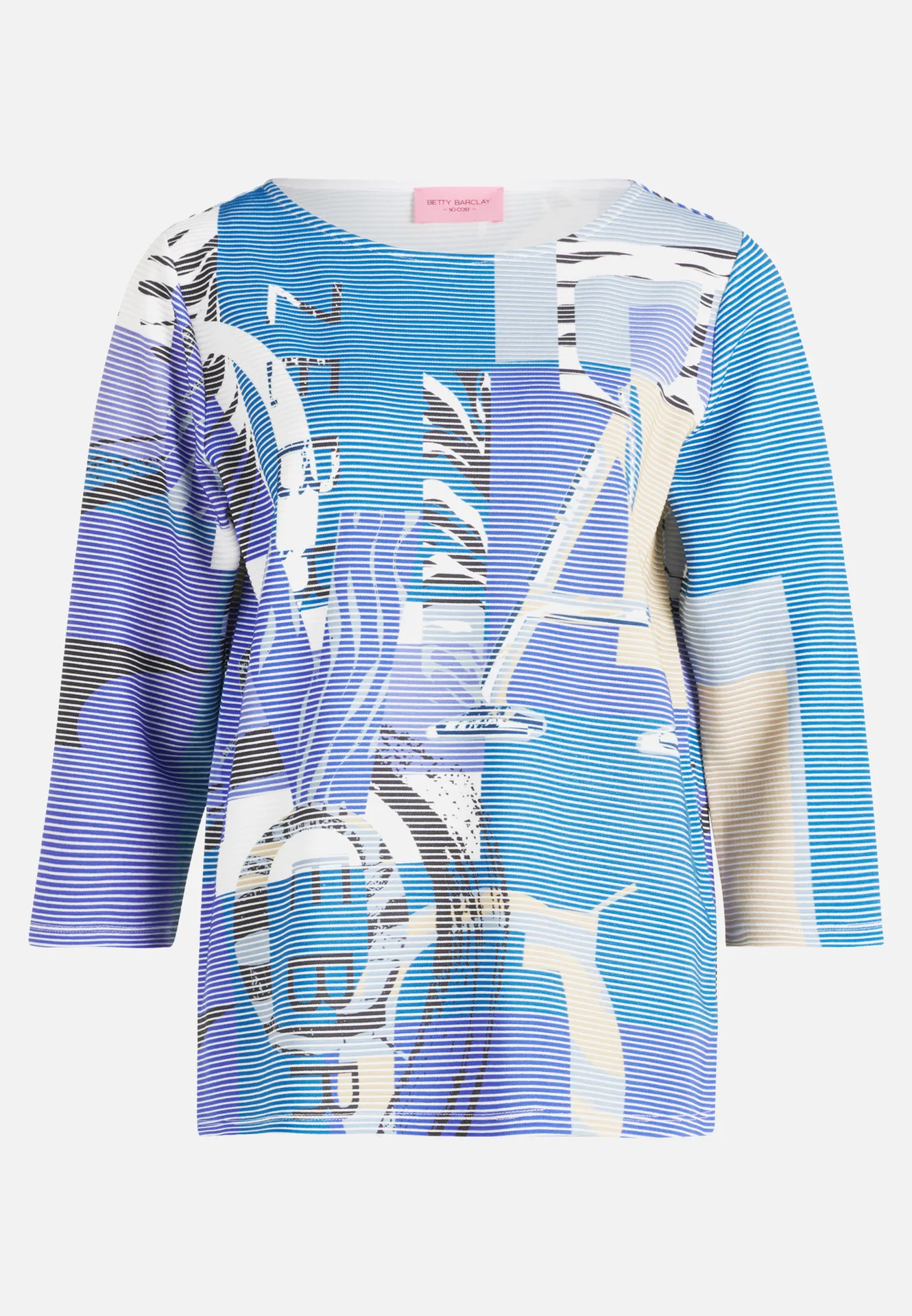 Sweatshirt mit Rippenstruktur – Bild 3