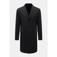 Tagliatore - Herren - Mantel schwarz/grau gemustert Tagliatore - Herren - Mantel schwarz/grau gemustert