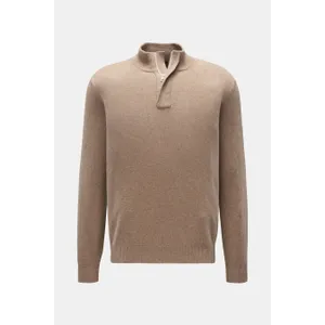 04651/ A trip in a bag - Herren - Cashmere Troyer beige meliert 04651/ A trip in a bag - Herren - Cashmere Troyer beige meliert