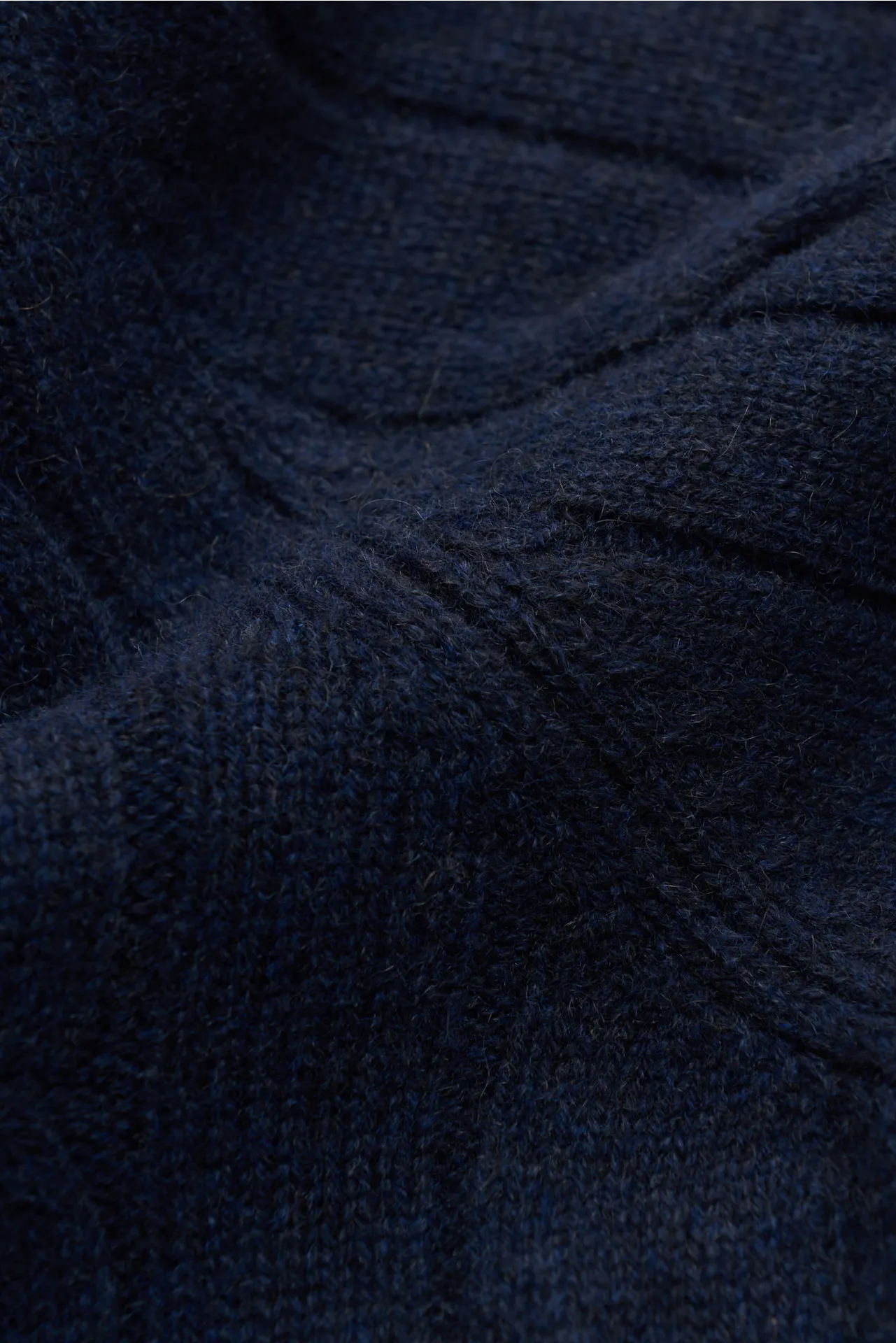 Gran Sasso - Herren - Cashmere Strickjacke navy – Bild 4