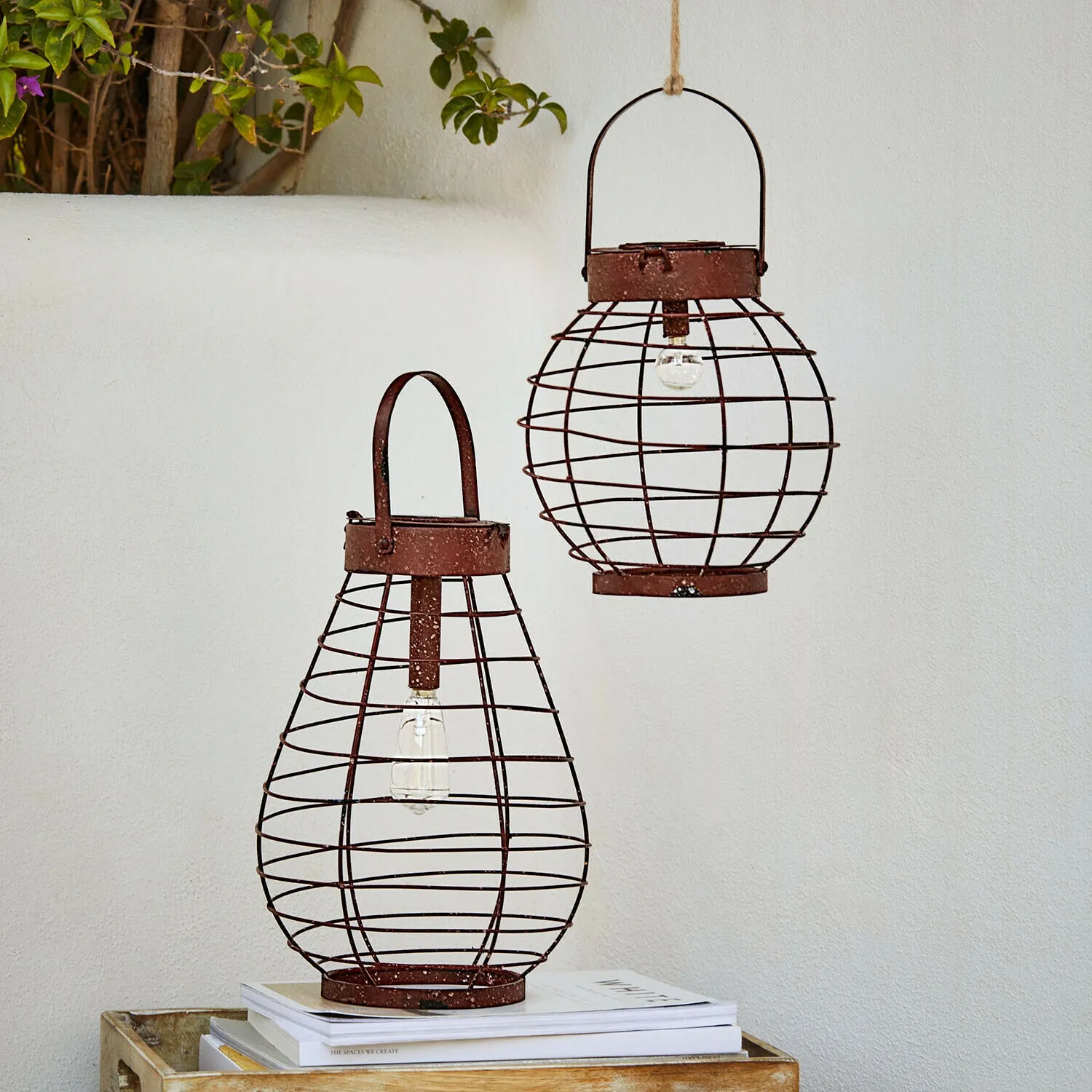 Solar-Laterne 2er Set Sparklepuff – Bild 2