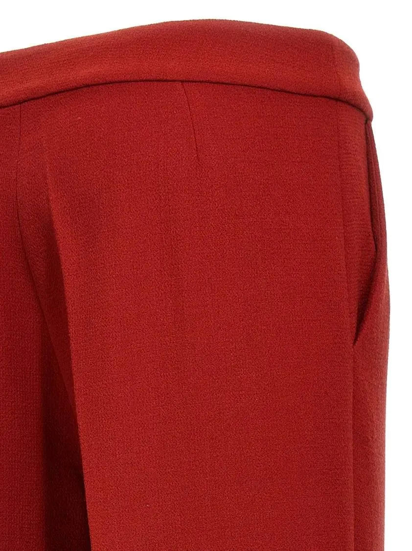 GIANLUCACA PANNOLO - 'Valerie' Pants - Größe 42 - rot – Bild 2