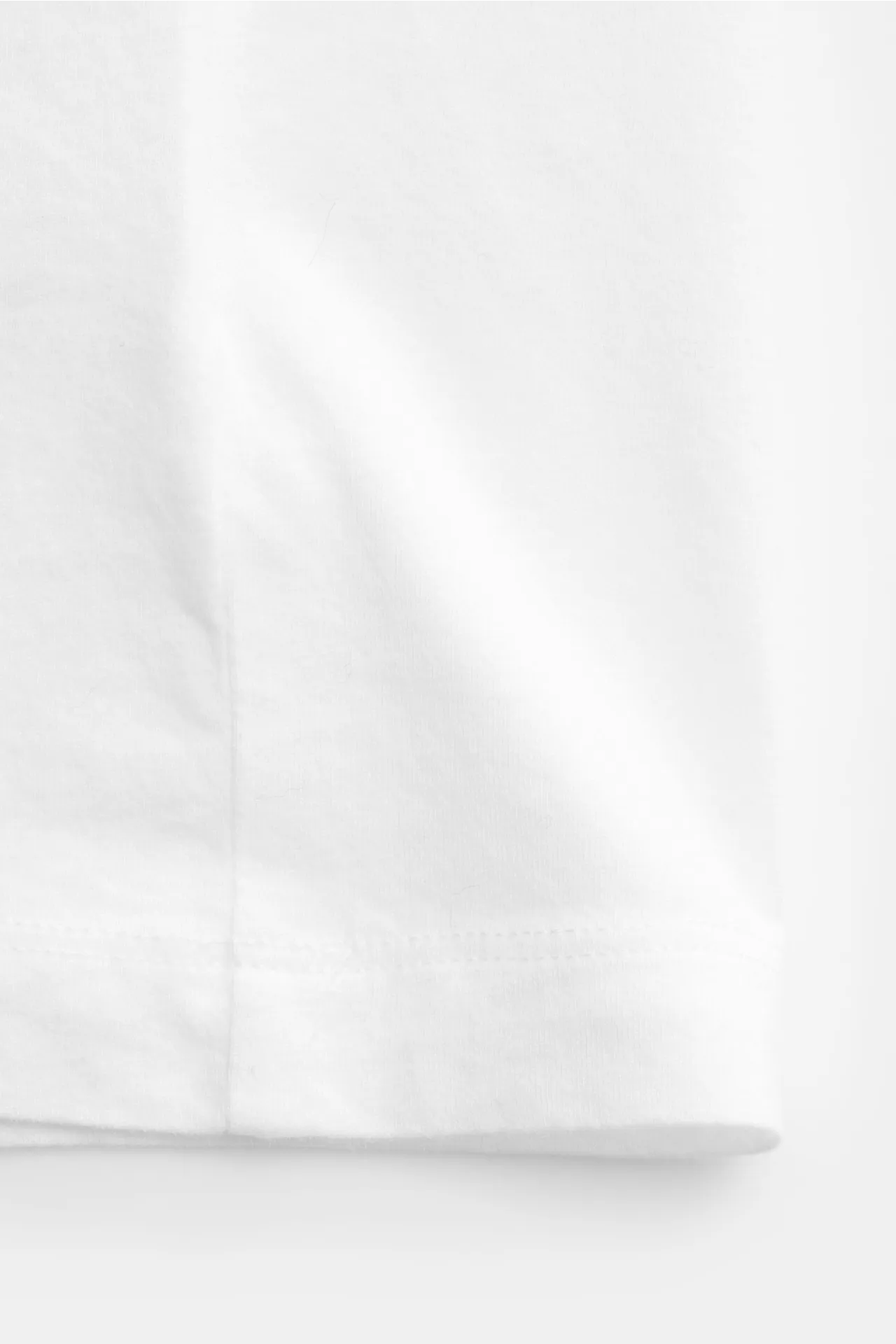 Officine Générale - Herren - Rundhals-T-Shirt 'Cneck Tee' weiß – Bild 3