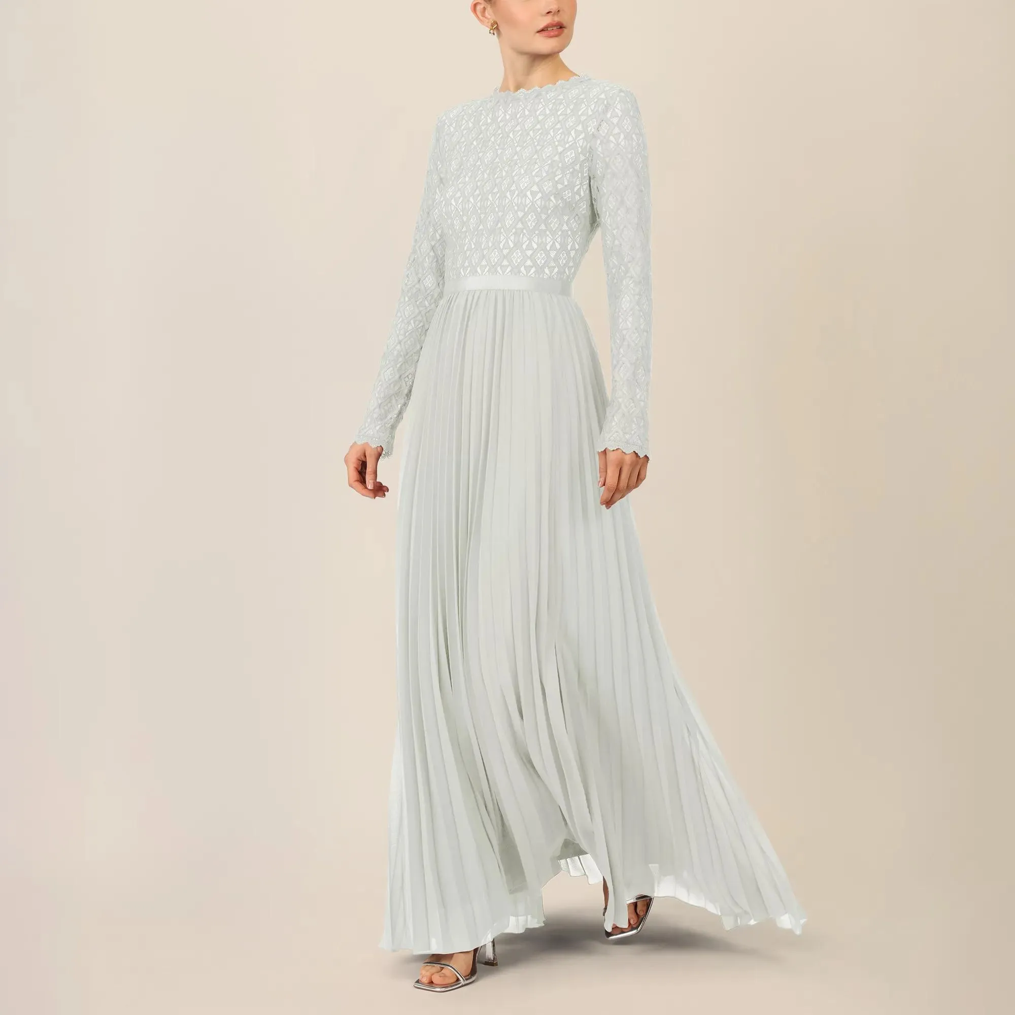 Apart - Abendkleid - Größe 42 - creme – Bild 4