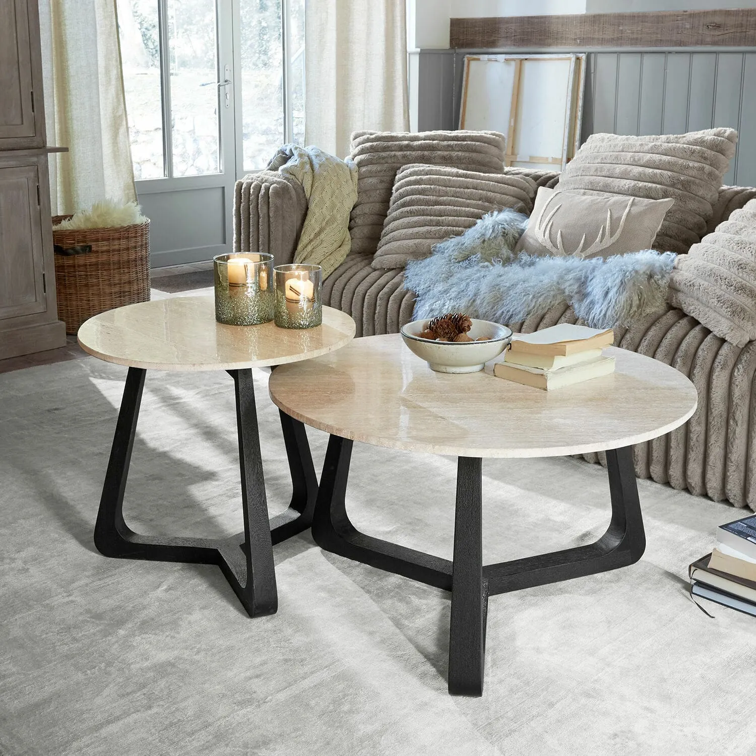 Couchtisch 2er Set Tressane – Bild 2