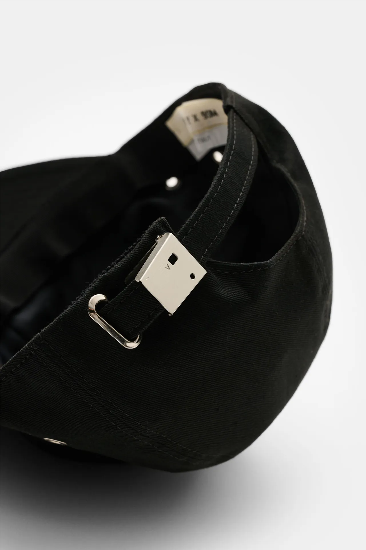 1017 ALYX 9SM - Herren - Baseball-Cap 'Logo Hat' schwarz – Bild 3