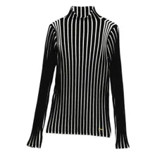 Twin-Set - Fitted Ribbed Sweater - Größe XS - schwarz Twin-Set - Fitted Ribbed Sweater - Größe XS - schwarz