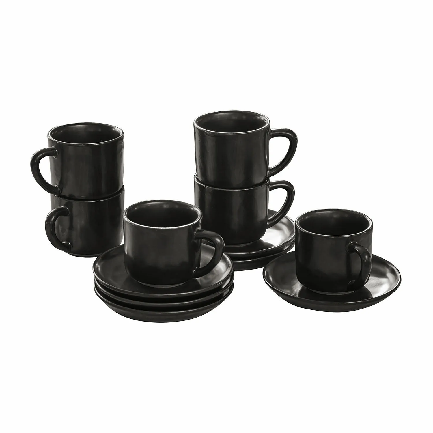Tasse mit Untertasse 6er Set Biarré – Bild 3