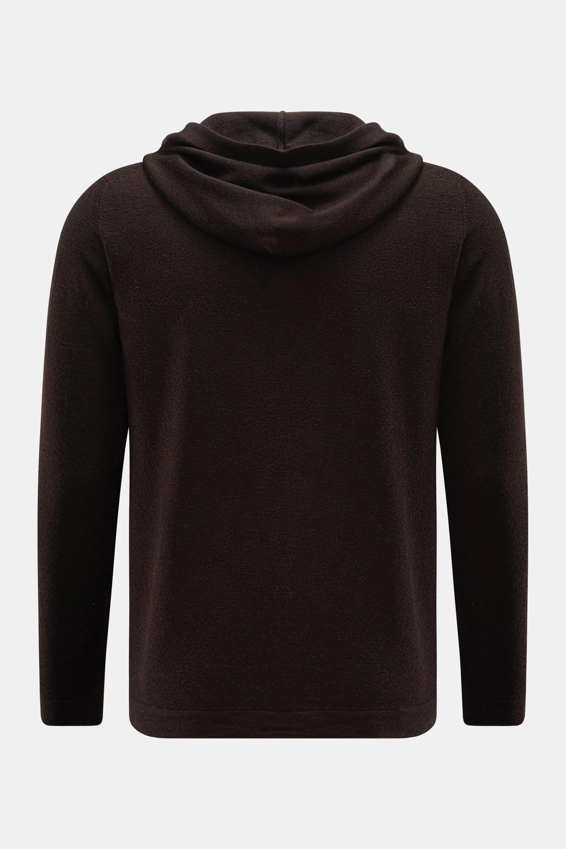 04651/ A trip in a bag - Herren - Kapuzenpullover dunkelbraun – Bild 3