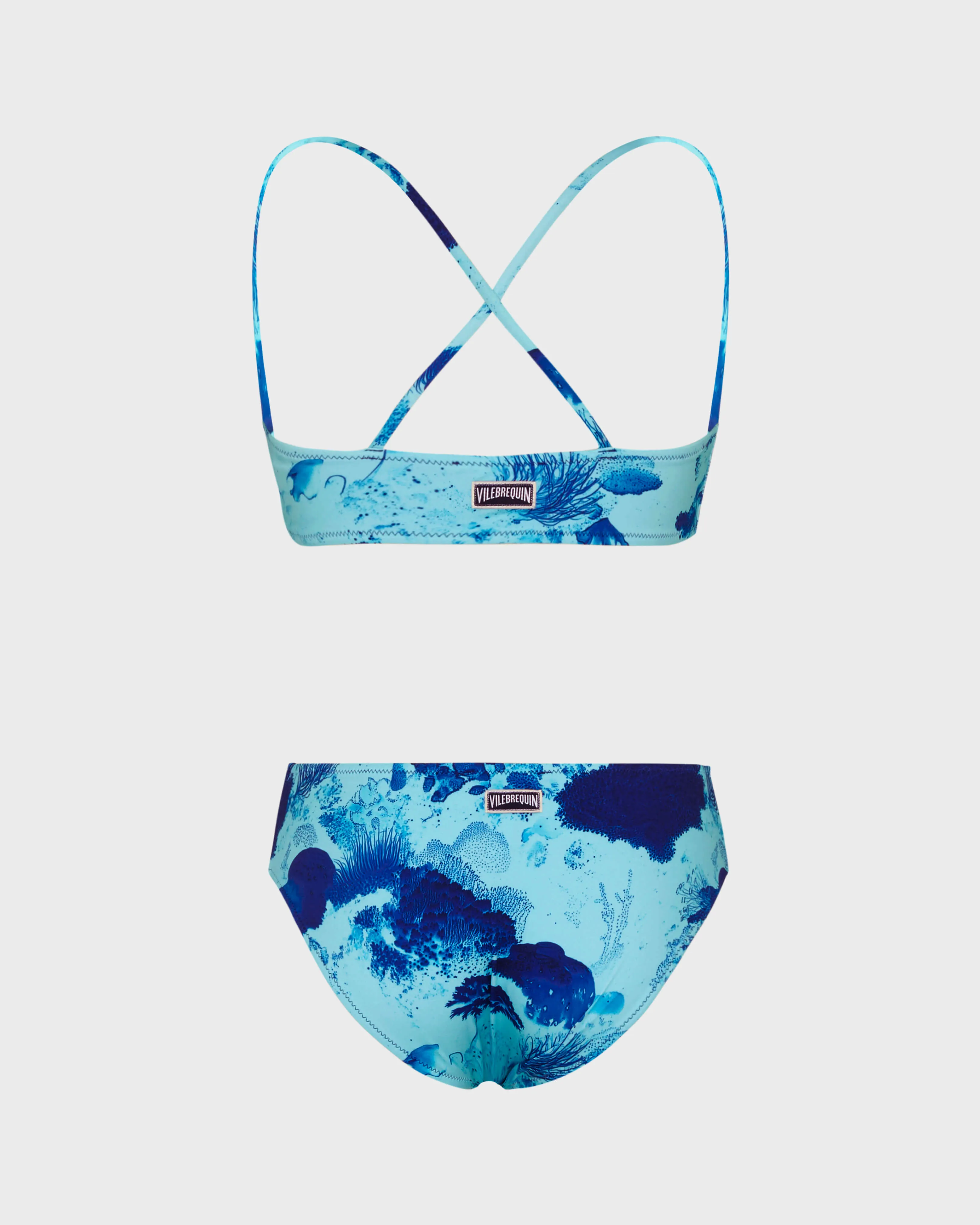 Vilebrequin - Coral Reef Zweiteiliger Badeanzug Für Mädchen - Bademode - Galac - Blau - Größe 12 – Bild 2