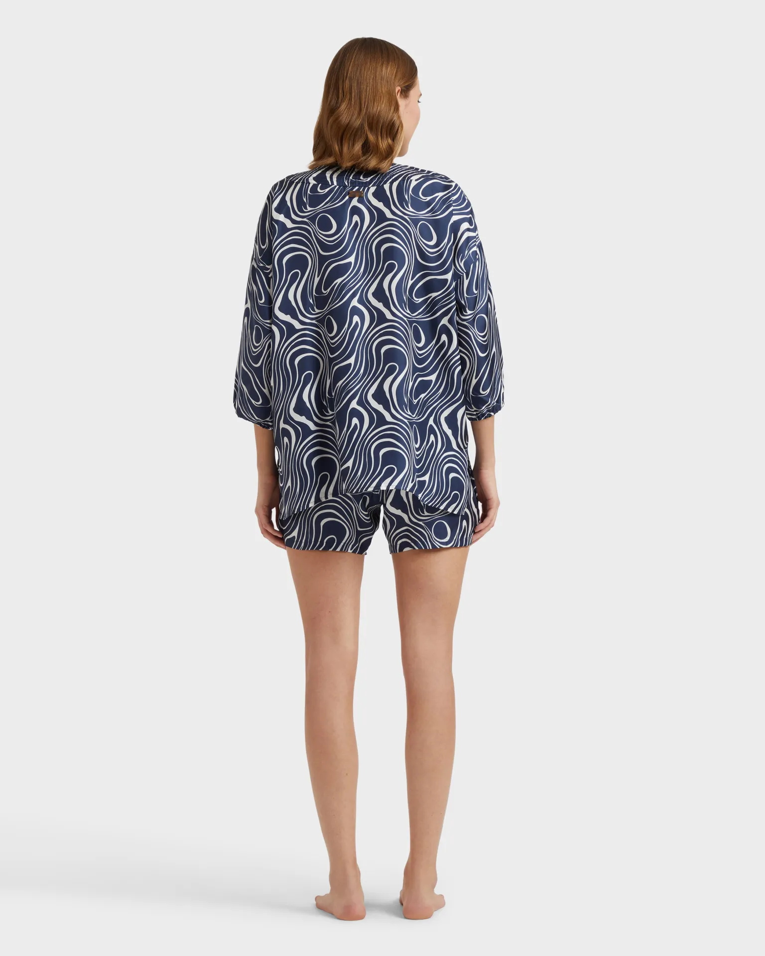 Vilebrequin - Waves Seidenhemd Für Damen - Hemd - Lorna - Blau - Größe XS – Bild 4