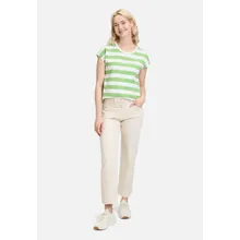 Basic Shirt mit Streifen