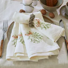 Serviette 4er Set Mistletoe Serviette 4er Set Mistletoe