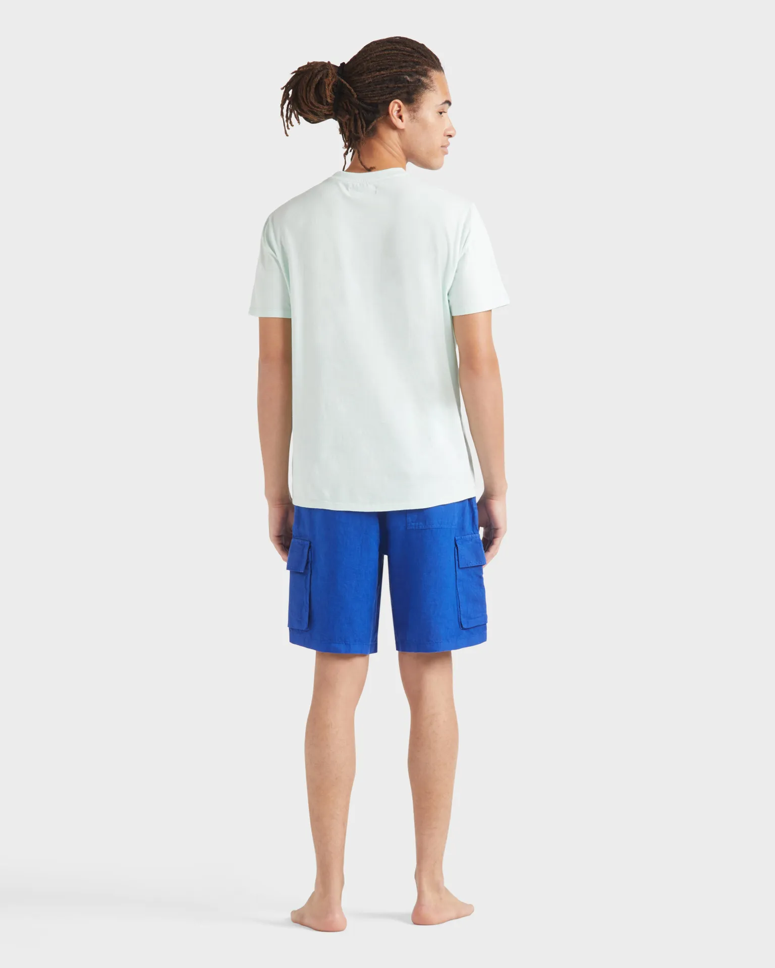 Vilebrequin - T-shirt Aus Bio-baumwolle Mit Aufgestickter Schildkröte Für Herren - T-shirt - Portisol - Blau - Größe L – Bild 4