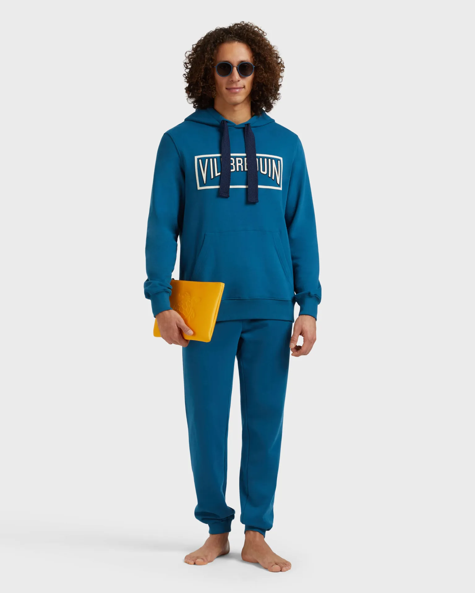 Vilebrequin - Solid Jogginghose Aus Baumwolle Für Herren - Hose - Clement - Blau - Größe L – Bild 5