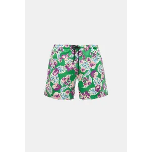 PT Torino - Herren - Badeshorts grün/violett gemustert PT Torino - Herren - Badeshorts grün/violett gemustert