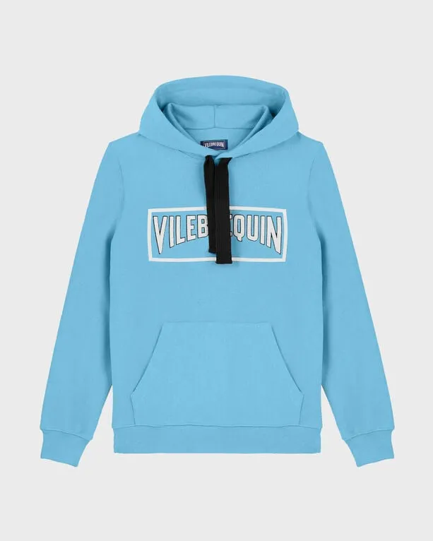 Vilebrequin - Solid Kapuzenpullover Aus Baumwolle Für Herren - Sweatshirt - Martin - Blau - Größe M Vilebrequin - Solid Kapuzenpullover Aus Baumwolle Für Herren - Sweatshirt - Martin - Blau - Größe M
