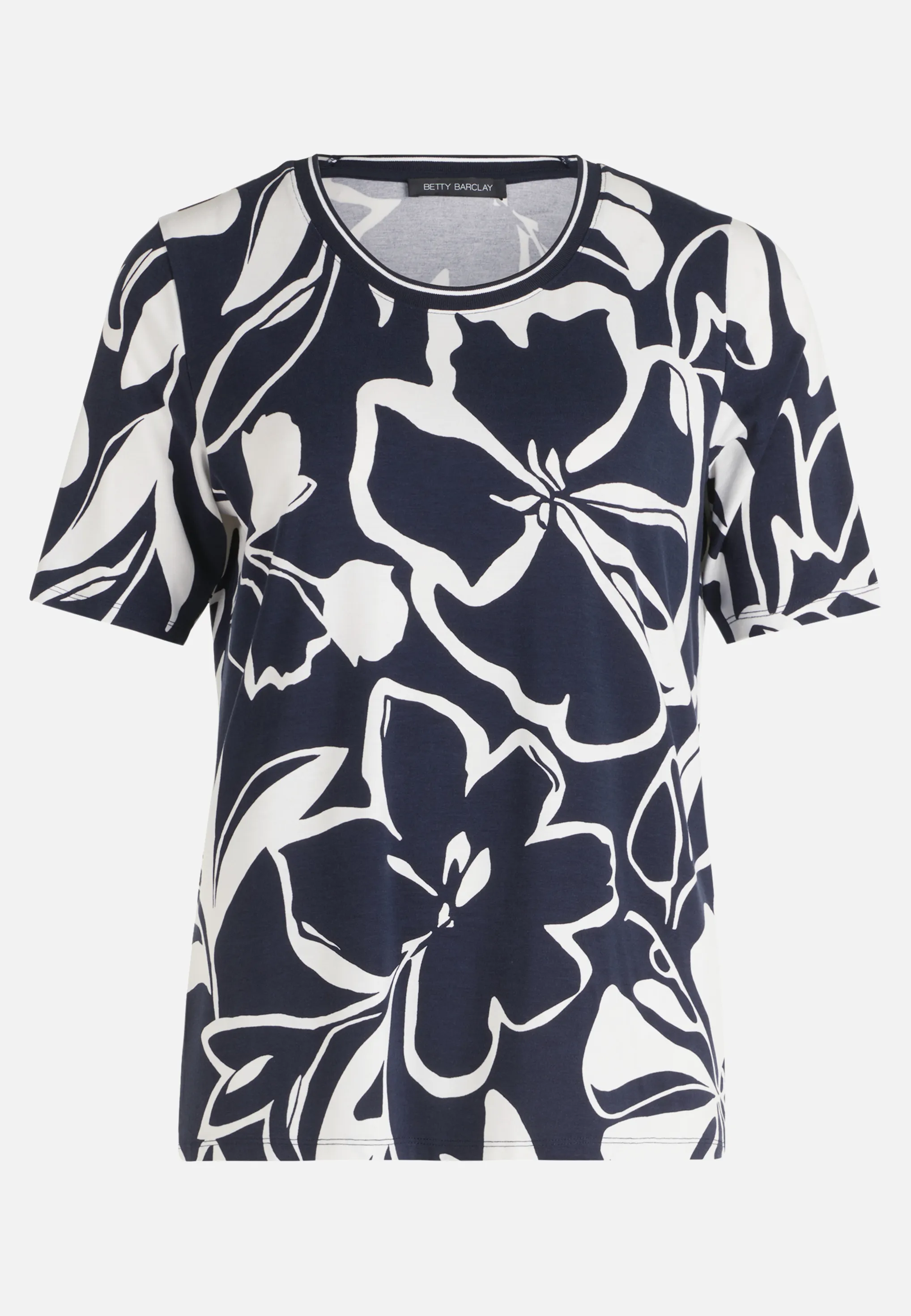 Basic Shirt mit Print – Bild 3