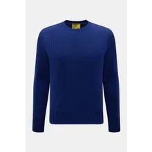 B.F. Knitwear - Herren - Merino Rundhalspullover dunkelblau B.F. Knitwear - Herren - Merino Rundhalspullover dunkelblau