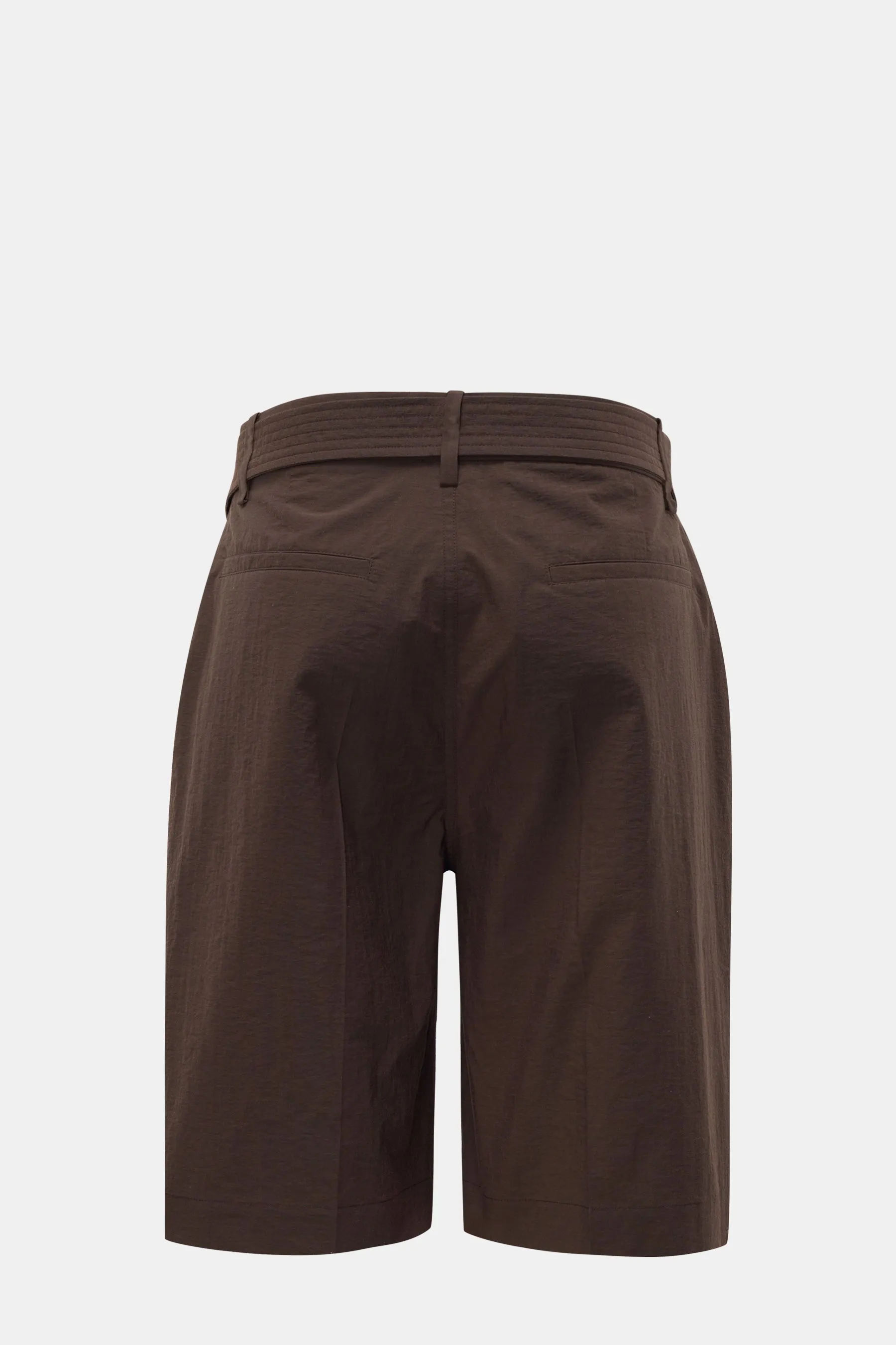 Nanushka - Herren - Bermudas 'Sadi' dunkelbraun – Bild 3
