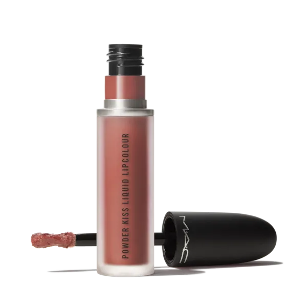 Mac Cosmetics - Powder Kiss Liquid Lipcolour - Over The Taupe Mac Cosmetics - Powder Kiss Liquid Lipcolour - Over The Taupe