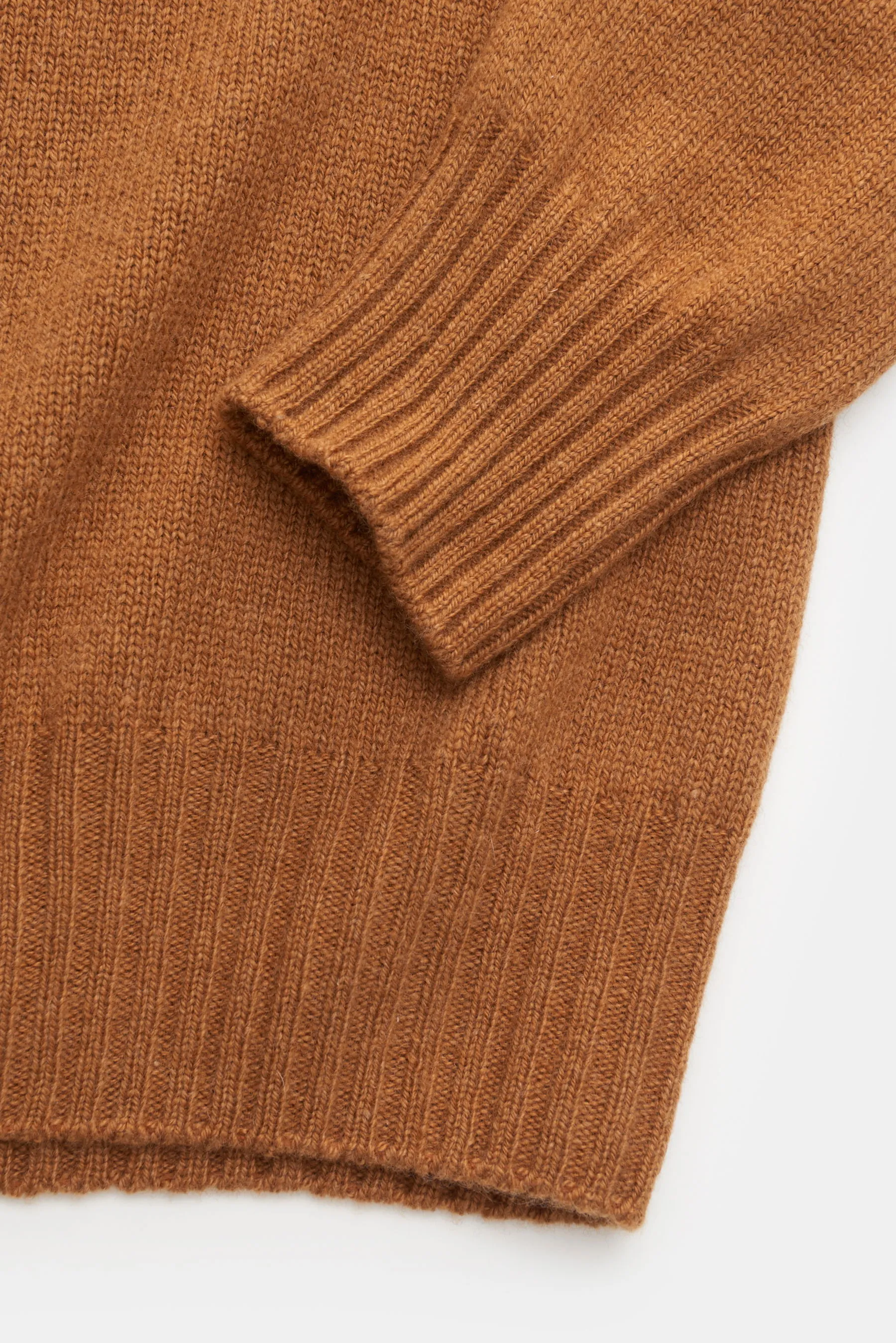 Malo - Herren - Cashmere Rundhalspullover camel – Bild 3