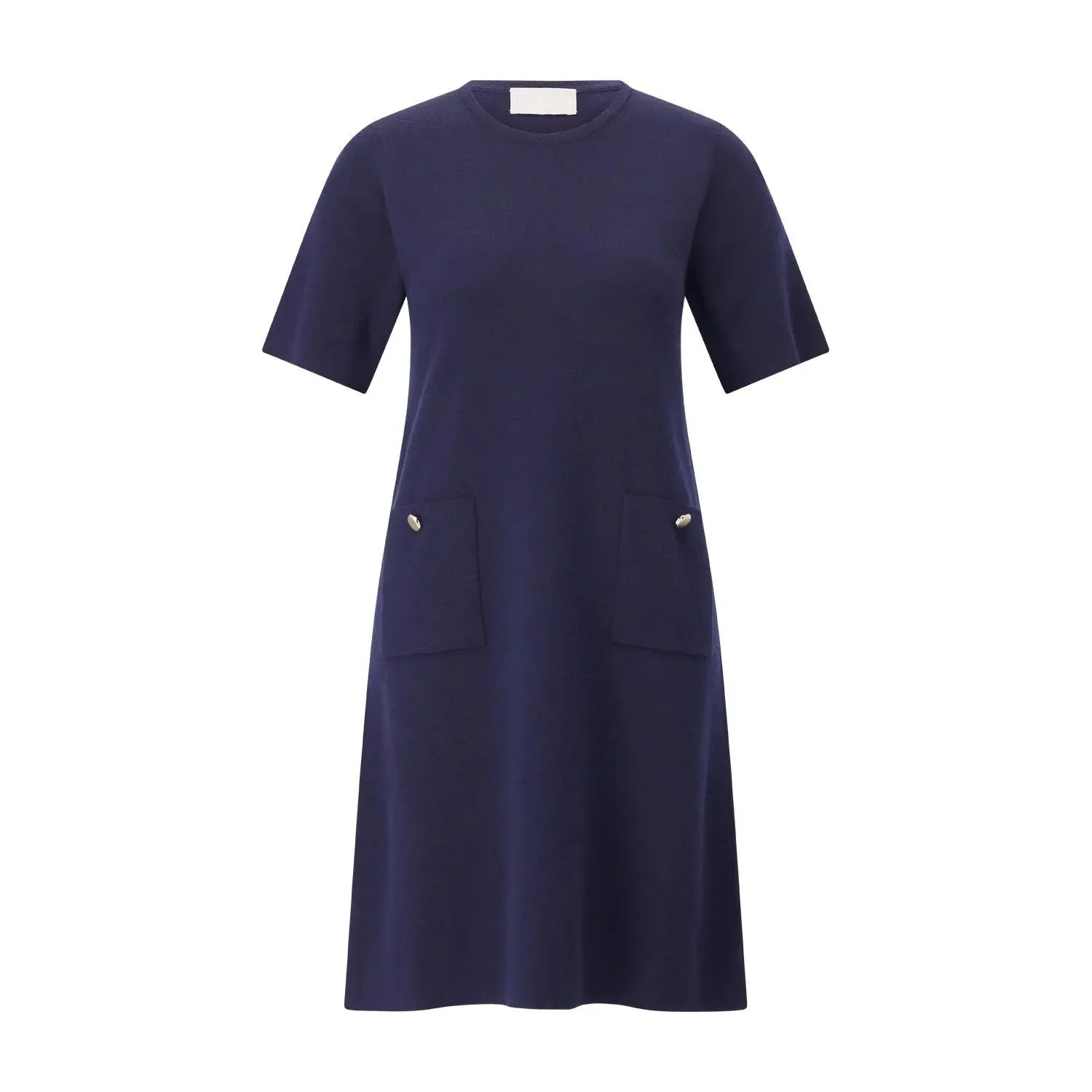 Hemisphere - Minikleid aus Merinowolle - Größe 36 - blau Hemisphere - Minikleid aus Merinowolle - Größe 36 - blau