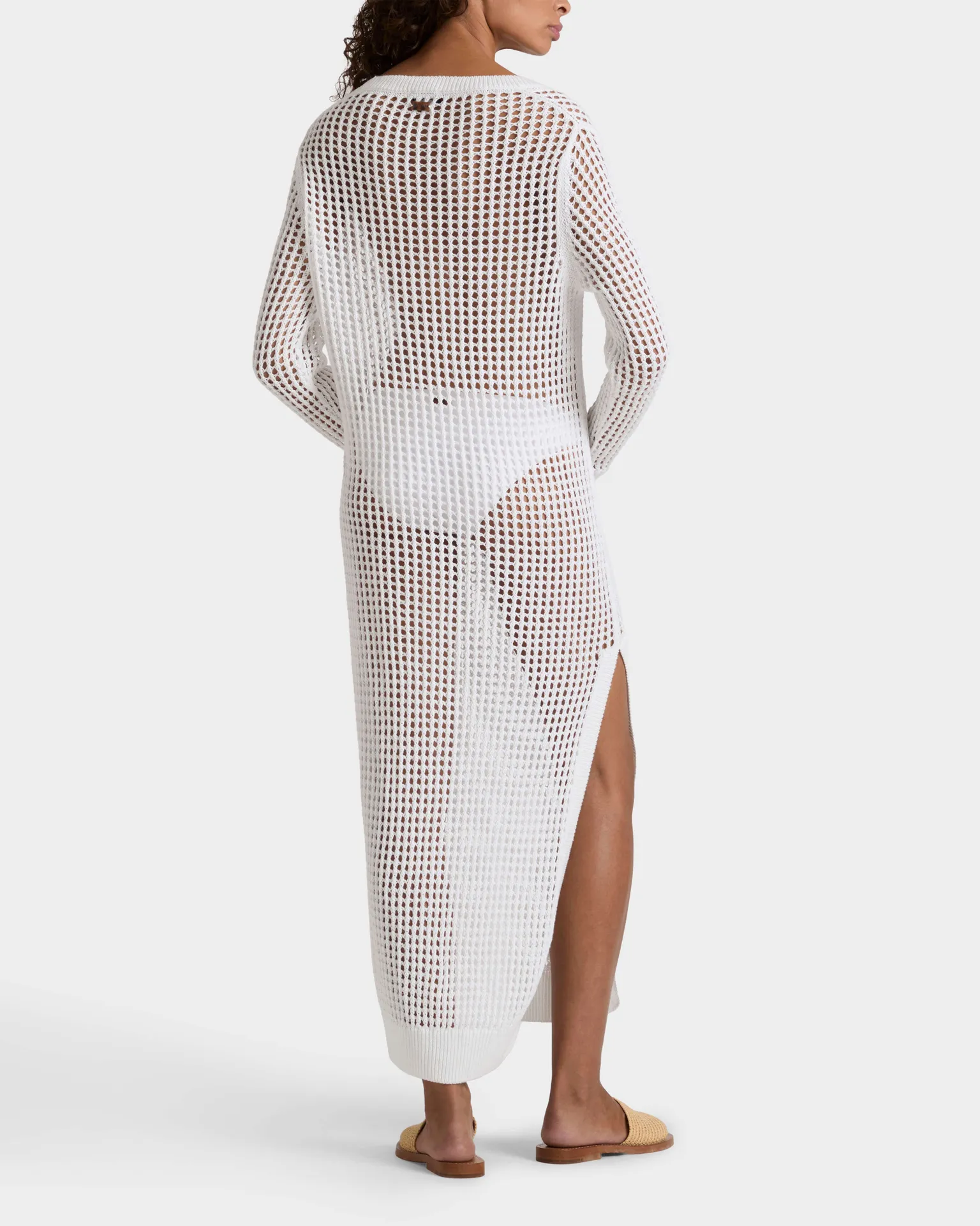 Vilebrequin - Solid Häkel-t-shirt-kleid Für Damen - Kleid - Lysia - Weiss - Größe XS – Bild 4