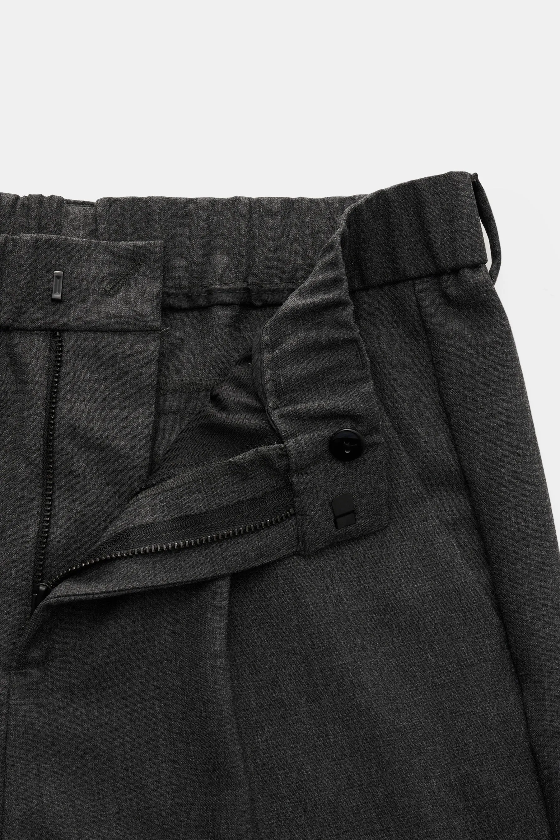 Kiefermann - Herren - Hose 'Dustino' dunkelgrau meliert – Bild 4