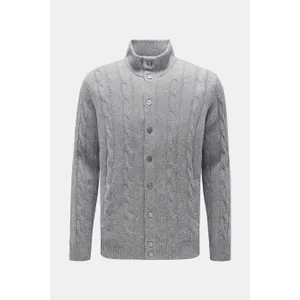 Della Ciana - Herren - Cardigan grau meliert Della Ciana - Herren - Cardigan grau meliert