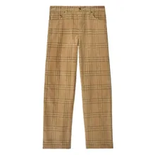 Burberry - Sand Ip Check Trousers - Größe 50 - braun Burberry - Sand Ip Check Trousers - Größe 50 - braun
