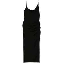 Mugler - Light Shiny Jersey Dress Black - Größe 38 - schwarz Mugler - Light Shiny Jersey Dress Black - Größe 38 - schwarz