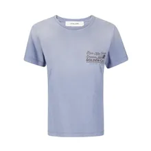 Golden Goose - Journey W%27s Slim Long T-Shirt - Größe XS - blau Golden Goose - Journey W%27s Slim Long T-Shirt - Größe XS - blau