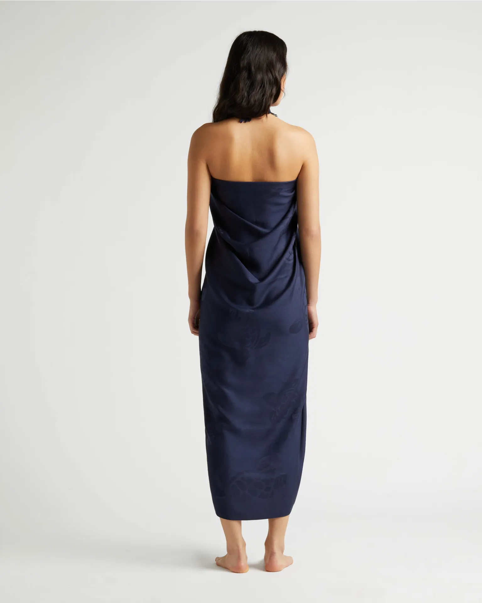 Vilebrequin - Strandtuch Aus Bio-baumwolle Schildkröten-jacquard - Strandtuch - Santah - Blau - Größe OSFA – Bild 3