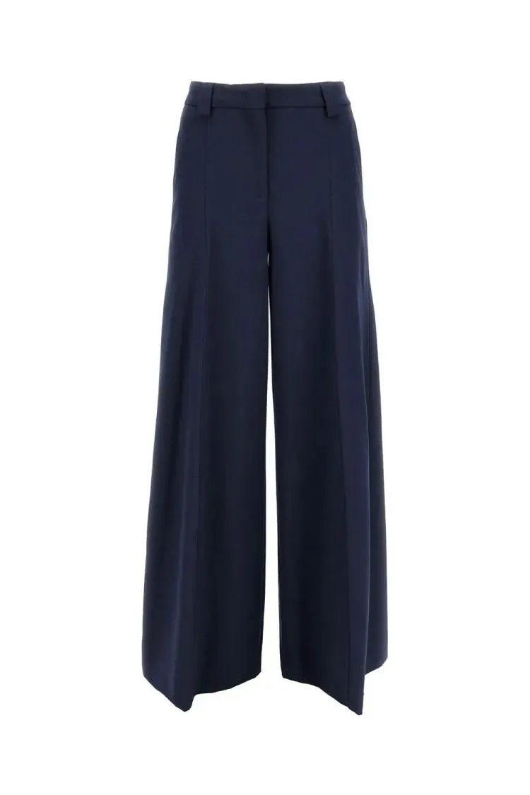 THE LATEST - Wide Trousers With Classic Front Closure - Größe 40 - blau THE LATEST - Wide Trousers With Classic Front Closure - Größe 40 - blau