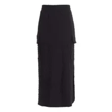 Sunnei - Gonna Midi Logo All Over - Größe XS - blau Sunnei - Gonna Midi Logo All Over - Größe XS - blau